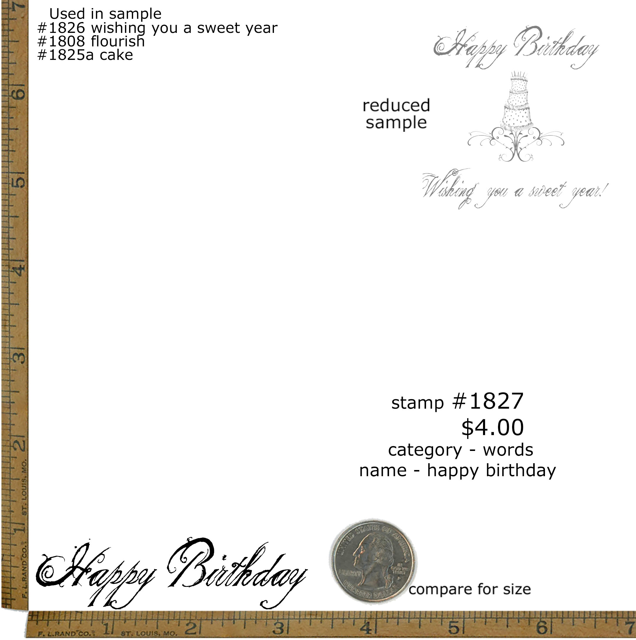 #1827 - Happy Birthday - Words